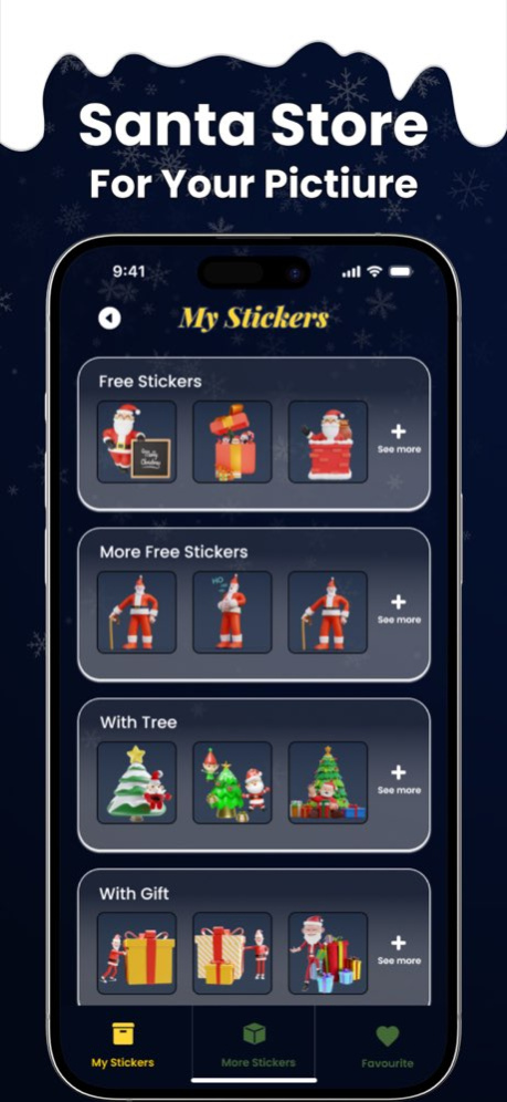 Catch Santa App ~ Happy & Fun  Screenshot