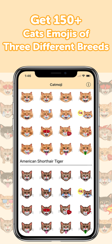 CatMoji - Cat Emoji Stickers 1.0.2 Screenshot