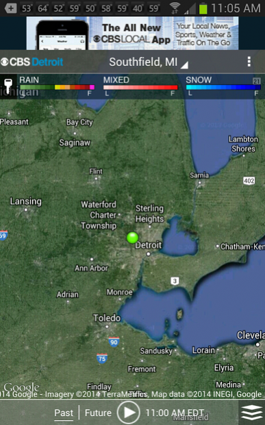 CBS Detroit Weather 5.4.703 Screenshot