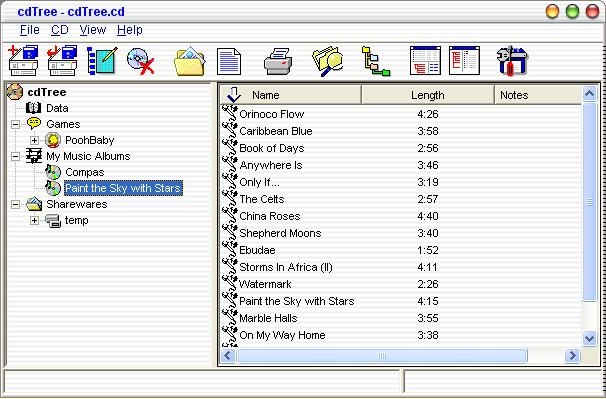 cdTree 3.1.4 Screenshot