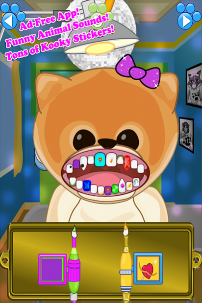 Celebrity Dentist Pets Animal Doctor Fun Pet Game 2.2 Screenshot