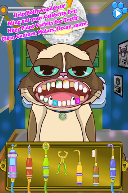 Celebrity Dentist Pets Animal Doctor Fun Pet Game 2.2 Screenshot