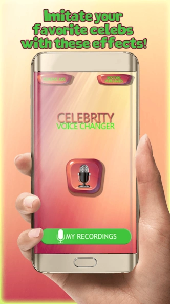 Celebrity Voice Changer  Screenshot