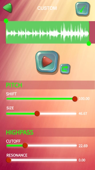 Celebrity Voice Changer  Screenshot