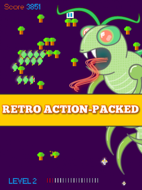 Centiplode (Classic Centipede Shooter) 1.04 Screenshot
