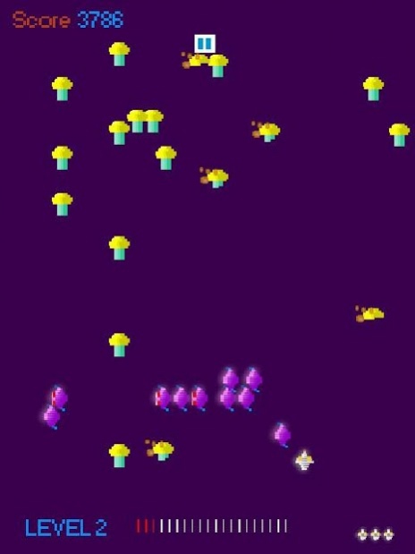 Centiplode (Classic Centipede Shooter) 1.04 Screenshot