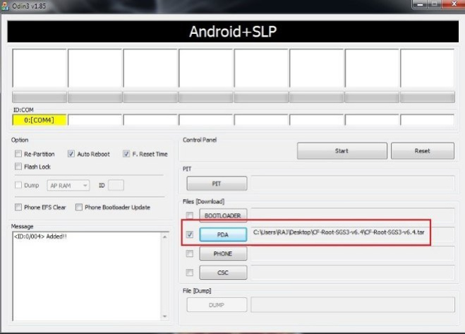CF Auto Root 1 Screenshot