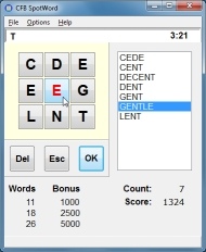 CFB SpotWord 2.0 Screenshot