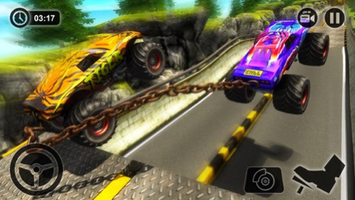 Chained Monster Truck Racing  Screenshot