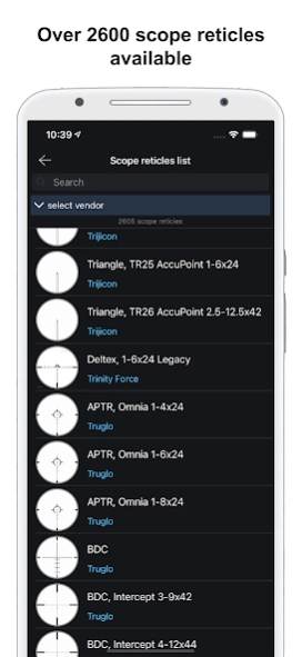 Chairgun Elite Ballistic Tool 4.9.0 Screenshot