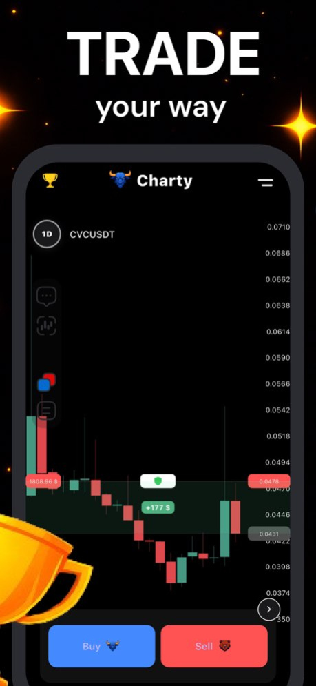 Charty: Learn Day Trading 2.0.29 Screenshot