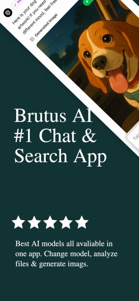 Chat Unlimited & Ask Brutus AI 6.80.33 Screenshot