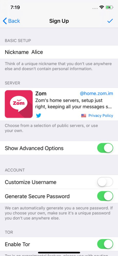 ChatSecure Messenger 5.0.4 Screenshot