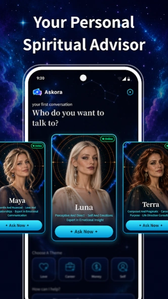 Askora-AI Chat & Tarot 2.0 Screenshot