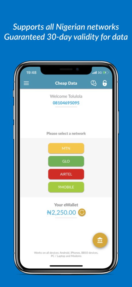 Cheap Data Nigeria 1.0.4 Screenshot