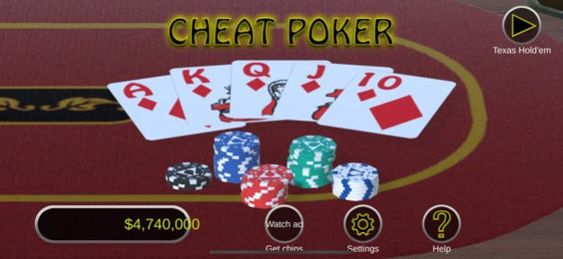 Cheat Poker  Screenshot