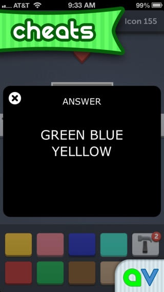 Cheats for Colormania - Guess the Colors - All Answers 1.0 Screenshot