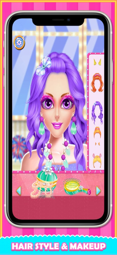 Cheerleader: Makeup & Dress up 1.3 Screenshot