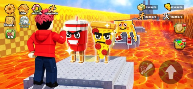 Cheese Brainzot: Lava Survival 1.0.1 Screenshot