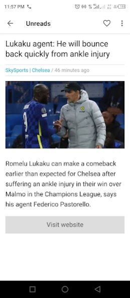 Chelsea News & Transfer 1.0 Screenshot