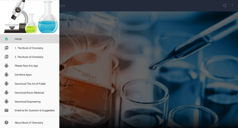 Chemistry Experiments :Over 200 Simple Experiments 3.8 Screenshot