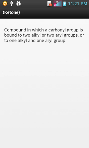 Chemistry Terms Dictionary  Screenshot