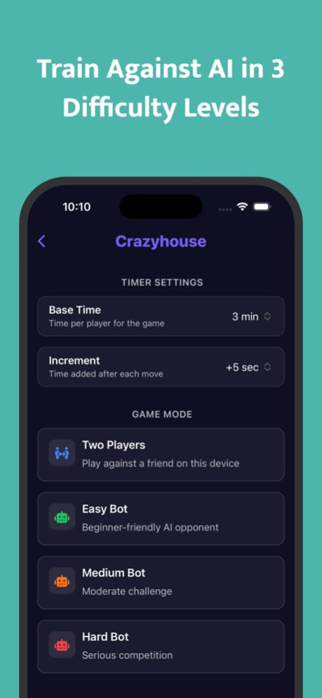 Chess Offline AI & Multiplayer  Screenshot