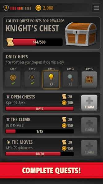 Chess Puzzles - Board game 1.0.0 Screenshot