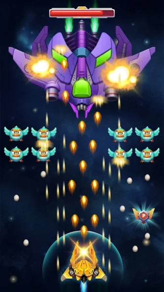 Chicken Attack: Galaxy Shooter 1.27 Screenshot