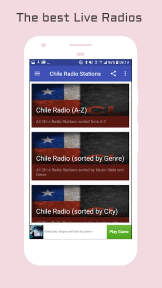 Chile Radio Music & News  Screenshot