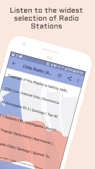 Chile Radio Music & News  Screenshot