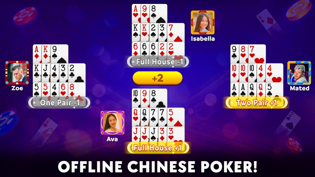 Chinese Poker 3.4 Screenshot