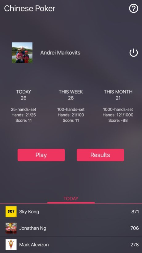 Chinese Poker Online 1.0.1 Screenshot