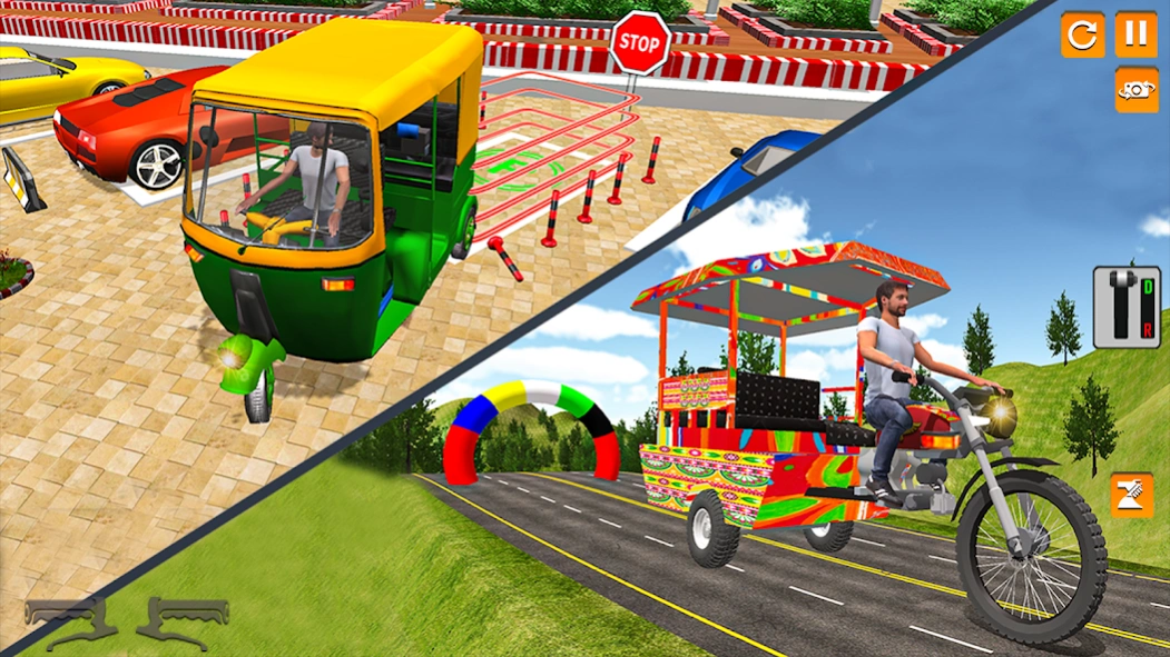Chingchi rickshaw game 3d 0.1 Screenshot