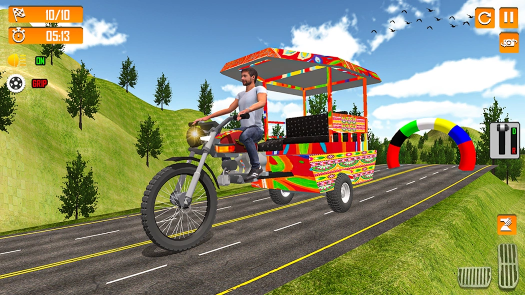 Chingchi rickshaw game 3d 0.1 Screenshot
