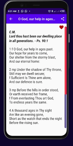 Christ Apostolic Church Hymnal  Screenshot