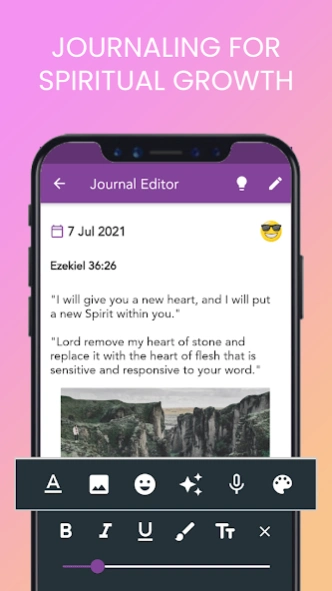 Christian Journal -Bible& More 1.0.33 Screenshot