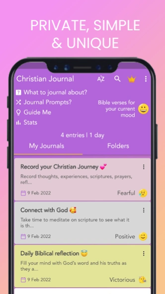 Christian Journal -Bible& More 1.0.33 Screenshot