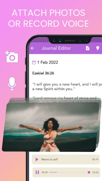 Christian Journal -Bible& More 1.0.33 Screenshot