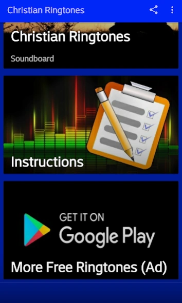 Christian Ringtones 1.0.0 Screenshot