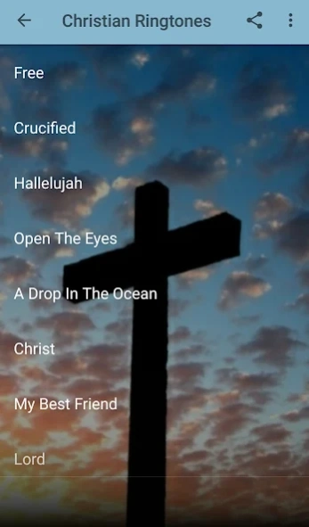 Christian Ringtones 1.0.0 Screenshot