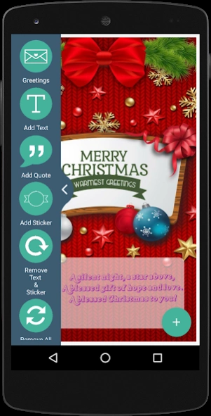 Christmas Card Maker - Xmas Gr 1.5 Screenshot