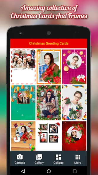 Christmas Photo Frames Editor 1.0.8 Screenshot