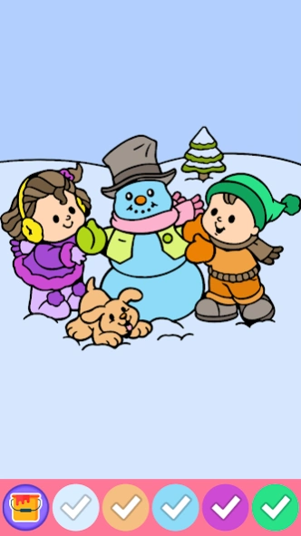 Christmas Color by Number 5.1 Screenshot