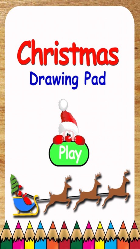 Christmas Drawing Pad For Toddlers- Christmas Holiday Fun For Kids 1.1 Screenshot