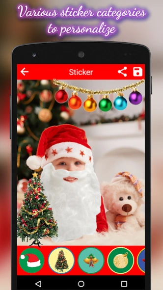 Christmas Face Changer 1.4 Screenshot