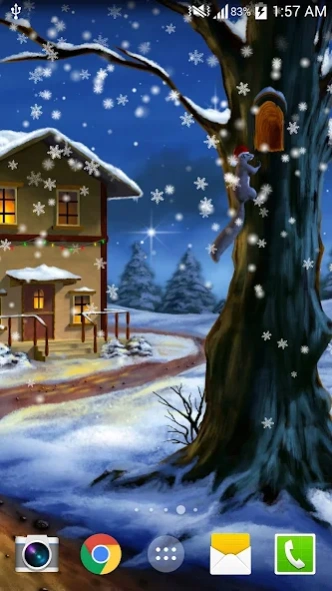 Christmas Night Live Wallpaper 1.2.8 Screenshot