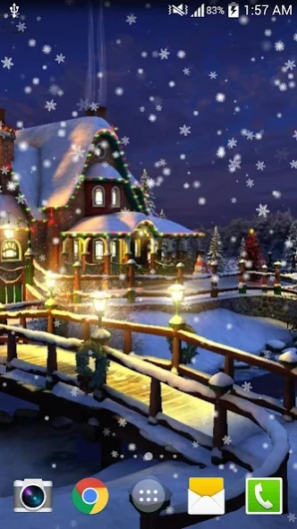Christmas Night Live Wallpaper 1.2.8 Screenshot