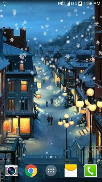 Christmas Night Live Wallpaper 1.2.8 Screenshot
