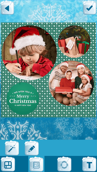 Christmas Photo Collage Maker 1.9 Screenshot
